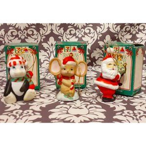 Vintage 7/11 Traditions Ornaments 1993 Set of 3